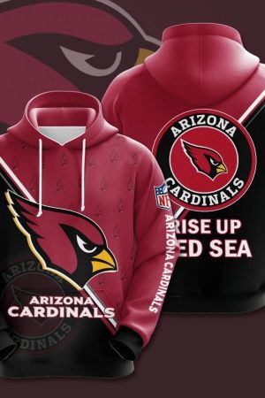 Arizona Cardinals Logo NFL Football Team Hoodie Genxprint
