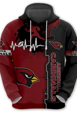 Arizona Cardinals NFL Unisex 3D Hoodie Style Genxprint