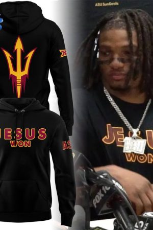 Arizona State Sun Devils Jesus Won 2024 Hoodie Genxprint