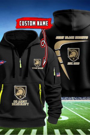 Army Black Knights Quarter Zip Hoodie Genxprint