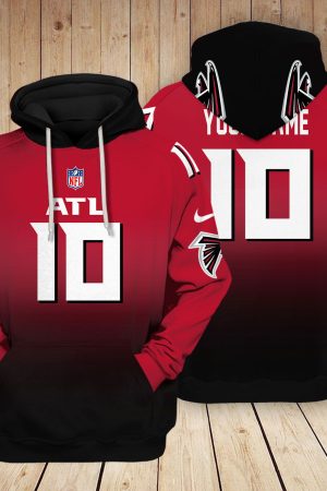 Atlanta Falcons NFL Team 3D Hoodie Genxprint