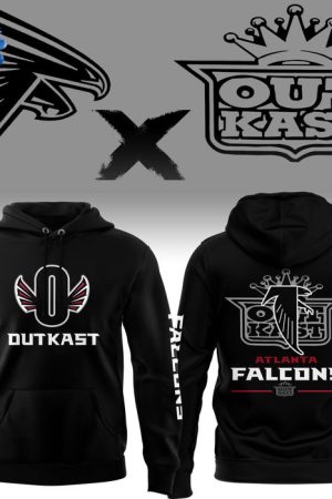 Atlanta Falcons Outkast 2024 Black Hoodie Genxprint