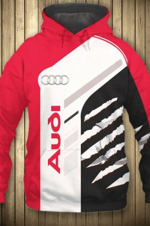 Audi Luxury Sport Car 5k447 Fan Gift Stylist Unisex Cartoon 3d Hoodie Zip Hoodie Genxprint
