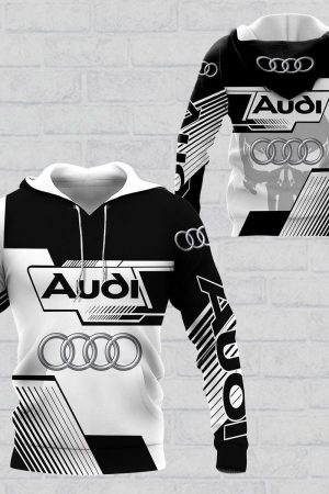 Audi Shirt Fan Gift 445 Stylist Unisex 3d Hoodie Zip Hoodie Genxprint