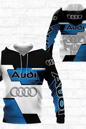 Audi Shirt Fan Gift 446 Stylist Unisex 3d Hoodie Zip Hoodie Genxprint