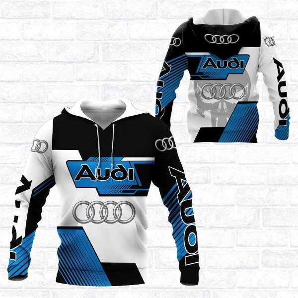 Audi Shirt Fan Gift 446 Stylist Unisex 3d Hoodie Zip Hoodie Genxprint