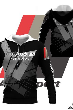Audi Sport Luxury Car 8k263 Fan Gift 3d Zip Hoodie Ii Genxprint