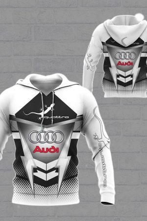 Audi Sport Luxury Car 8k267 Fan Gift 3d Zip Hoodie Ii Genxprint