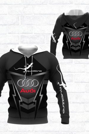 Audi Sport Luxury Car 8k269 Fan Gift 3d Zip Hoodie Ii Genxprint