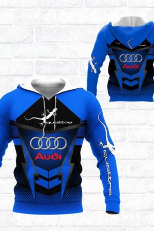 Audi Sport Luxury Car 8k277 Fan Gift 3d Zip Hoodie Ii0 Genxprint