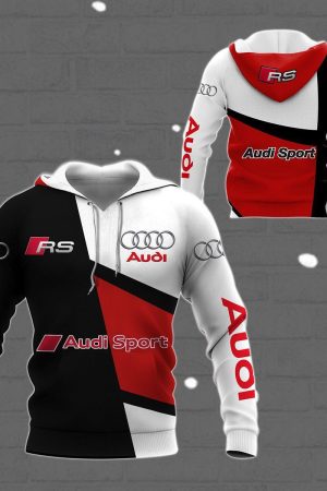 Audi Sport Luxury Car 8k299 Fan Gift 3d Zip Hoodie Ii Genxprint