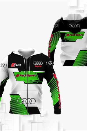 Audi Sport Luxury Car 8k309 Fan Gift 3d Zip Hoodie Ii Genxprint