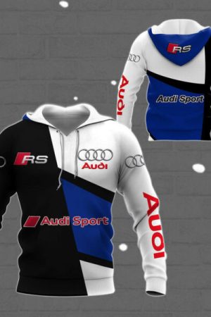 Audi Sport Luxury Car 8k345 Fan Gift 3d Zip Hoodie Ii0 Genxprint