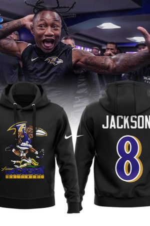 Baltimore Ravens Lamar Jackson Hoodie Genxprint