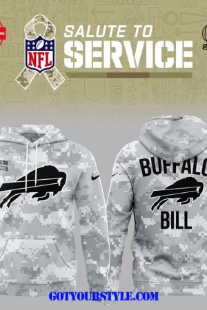 Buffalo Bills Salute to Service 2024 Limited Hoodie Genxprint