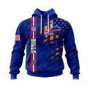 Buffalo Scratch Custom Name Number NFL Football Team Hoodie Genxprint