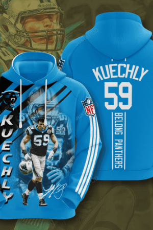 Carolina Panthers Luke Kuechly Hoodie Genxprint