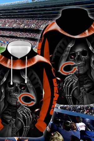 Chicago Bears Basic NFL Football Team Hoodie Zip Hoodie Genxprint