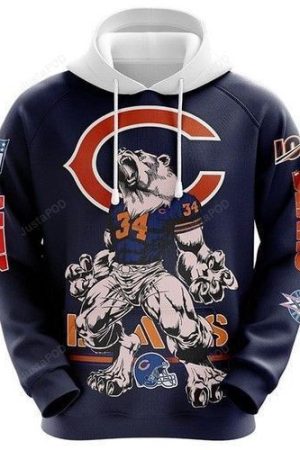 Chicago Bears Fan NFL Hoodie Genxprint