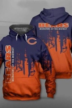 Chicago Bears Hoodie Genxprint