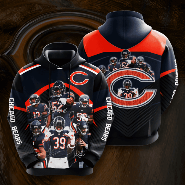 Chicago Bears Hoodie Genxprint