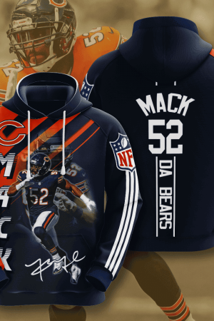 Chicago Bears Khalil Mack Hoodie Genxprint