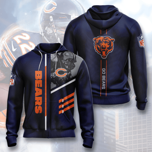 Chicago Bears Team Hoodie Genxprint