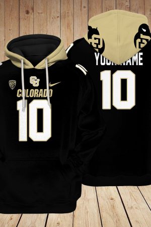 Colorado Buffaloes NCAA Custom 3D Hoodie PT Genxprint
