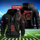 Cornell Big Red Quarter Zip Hoodie Genxprint