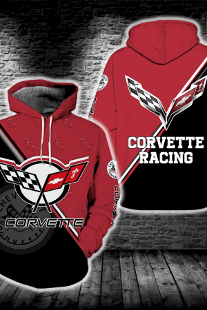 Corvette Racing All Over Print Hoodie Genxprint