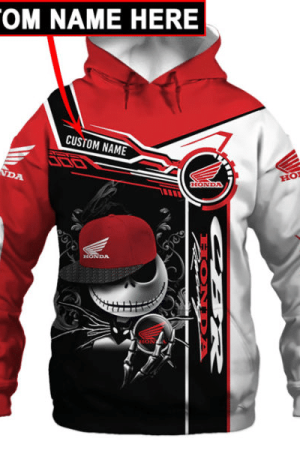 Custom Name Honda Motor 16 Fan Gift Honda Motor Aop Hoodie Genxprint