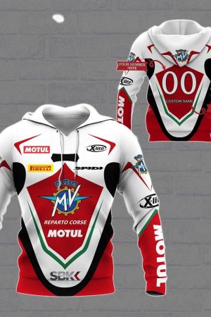 Custom Name Number Mv Agusta Racing Shirt Fan Gift 416 Stylist Unisex 3d Hoodie Zip Hoodie Genxprint