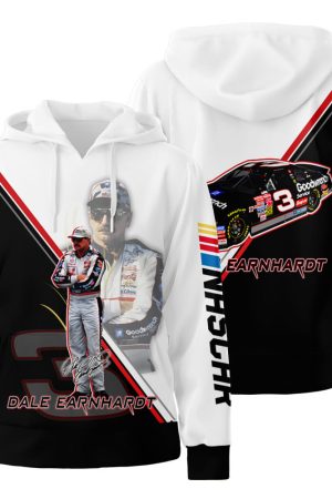 Dale Earnhardt 3D All Over Print Hoodie Zip-Up Hoodie Genxprint