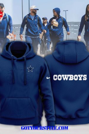 Dallas Cowboys 2024 Basic Blue Hoodie Genxprint
