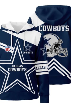 Dallas Cowboys 3D All Over Print Hoodie Zip-Up Hoodie Ver Genxprint