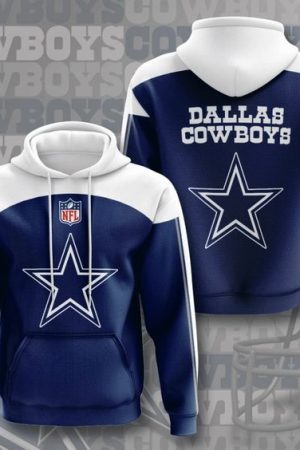 Dallas Cowboys Basic V2 NFL Football Team Hoodie Genxprint