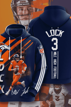 Denver Broncos Hoodie Genxprint