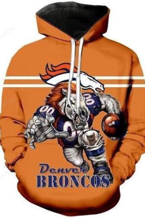 Denver Broncos Hoodie Genxprint