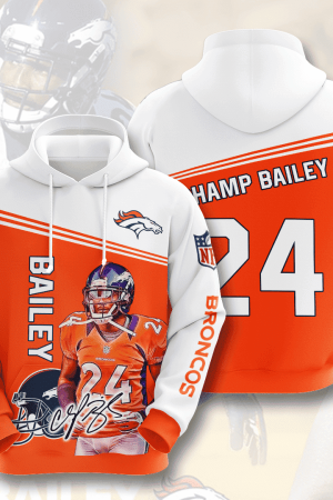 Denver Broncos Hoodie Genxprint