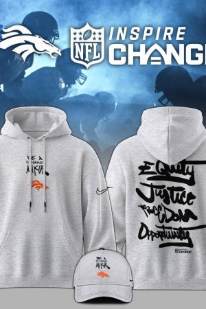 Denver Broncos NFL Be A Change Maker Hoodie Genxprint