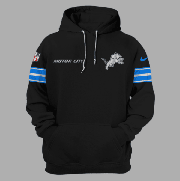 Detroit Lions Motor City NFL 3D Hoodie Genxprint - Image 2