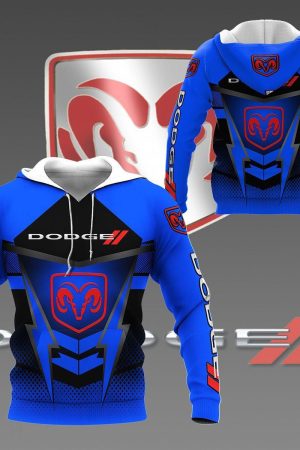 Dodge Shirt Fan Gift 500 Stylist Unisex 3d Hoodie Zip Hoodie Genxprint