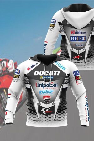 Ducati Shirt Fan Gift 164 Stylist Unisex 3d Hoodie Zip Hoodie Genxprint