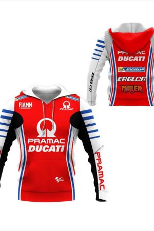 Ducati Shirt Fan Gift 215 Stylist Unisex 3d Hoodie Zip Hoodie Genxprint