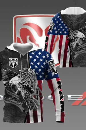 Eagle Dodge Ram Sports Car 8k468 Fan Gift 3d Zip Hoodie Ii0 Genxprint