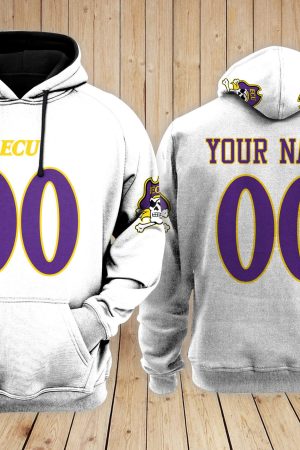 East Carolina Pirates 2023 football NCAA Custom 3D Hoodie PT Genxprint