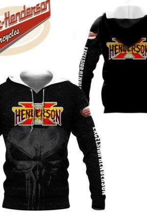 Excelsior Henderson Motorcycles Shirt Fan Gift 320 Stylist Unisex 3d Hoodie Zip Hoodie Genxprint