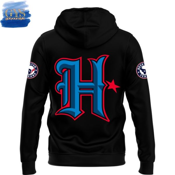 Fanatics Black Houston Texans Alternate Helmet Pullover Hoodie Genxprint - Image 4
