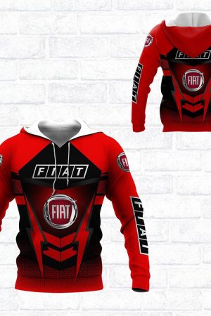 Fiat Shirt Fan Gift 1027 Stylist Unisex 3d Hoodie Zip Hoodie Genxprint