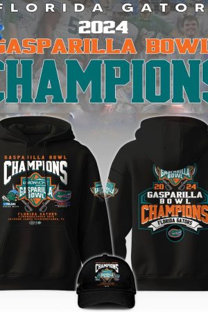Florida Gators 2024 Gasparilla Bowl Champions Limited Hoodie Genxprint